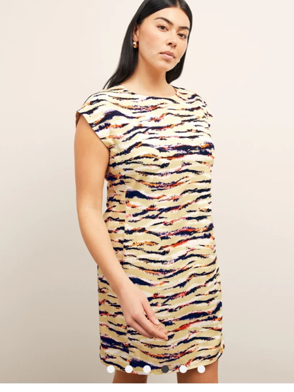 MM Lafleur Maaza Dress NWT 4 Savannah print